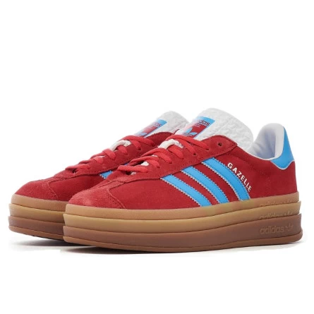 Adidas Gazelle Bold Active Pink Blue Burst 4 Adidas Gazelle Bold Active Pink Blue Burst – Image 2