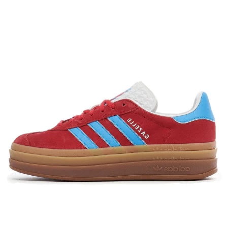 Adidas Gazelle Bold Active Pink Blue Burst 3 Adidas Gazelle Bold Active Pink Blue Burst