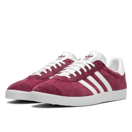 Adidas Gazelle Collegiate Burgundy White 4 Adidas Gazelle Collegiate Burgundy White – Image 2