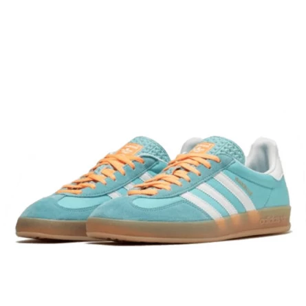 Adidas Gazelle Indoor Preloved Blue White Gum 4 Adidas Gazelle Indoor Preloved Blue White Gum â Image 2
