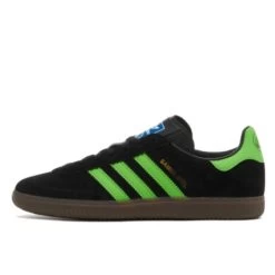 Adidas Samba Deco SPZL Core Black Lucid Lime