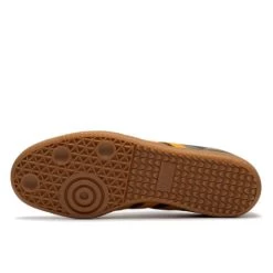 Adidas Samba OG Dark Brown Preloved Yellow -Urban Sneaker Soldes adidas samba og dark brown preloved yellow 3