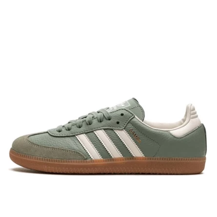 Adidas Samba OG Silver Green 3 Adidas Samba OG Silver Green
