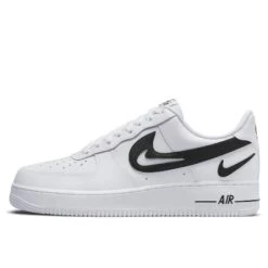 Nike Air Force 1 Low '07 FM Cut Out Swoosh White Black