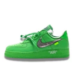 Nike Off-White Air Force 1 Low Light Green Spark