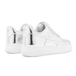 Nike Air Force 1 Metallic Silver Chrome -Urban Sneaker Soldes air force 1 metallic silver chrome 2