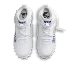 Nike Air Force 1 Mid Off-White Graffiti White -Urban Sneaker Soldes air force 1 mid off white graffiti white 3