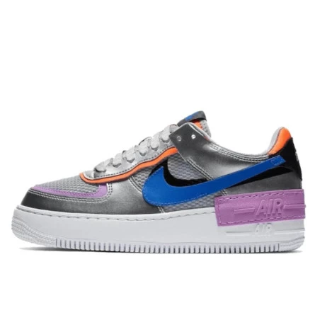 Nike Air Force 1 Shadow Metallic Silver 3 Nike Air Force 1 Shadow Metallic Silver