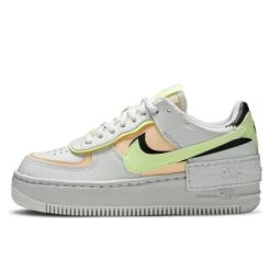Nike Air Force 1 Shadow Summit White Barely Volt Crimson Tint