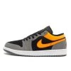 Air Jordan 1 Low Black Vivid Orange -Urban Sneaker Soldes air jordan 1 low black vivid orange