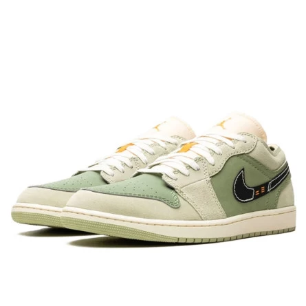 Air Jordan 1 Low SE Craft Light Olive 4 Air Jordan 1 Low SE Craft Light Olive – Image 2