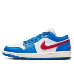 Air Jordan 1 Low Sport Blue Gym Red