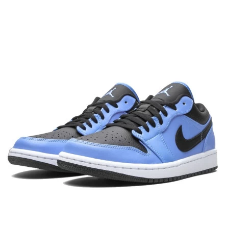 Air Jordan 1 Low University Blue Black 4 Air Jordan 1 Low University Blue Black – Image 2