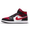Air Jordan 1 Mid Alternate Bred Toe -Urban Sneaker Soldes air jordan 1 mid alternate bred toe