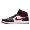 Air Jordan 1 Mid Bred Toe -Urban Sneaker Soldes air jordan 1 mid bred toe