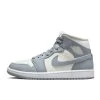 Air Jordan 1 Mid Grey Sail -Urban Sneaker Soldes air jordan 1 mid grey sail