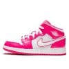 Air Jordan 1 Mid Hyper Pink White 1 Air Jordan 1 Mid Hyper Pink White -Urban Sneaker Soldes air jordan 1 mid hyper pink white
