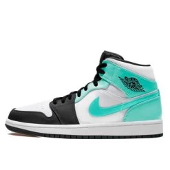 Air Jordan 1 Mid Igloo Island Green