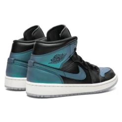 Air Jordan 1 Mid Iridescent Black -Urban Sneaker Soldes air jordan 1 mid iridescent black 2