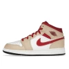 Air Jordan 1 Mid Light Curry Cardinal 2 Air Jordan 1 Mid Light Curry Cardinal -Urban Sneaker Soldes air jordan 1 mid light curry cardinal