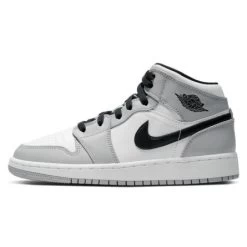 Air Jordan 1 Mid Light Smoke Grey