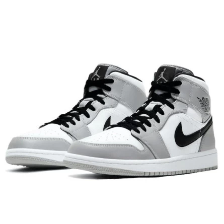 Air Jordan 1 Mid Light Smoke Grey 4 Air Jordan 1 Mid Light Smoke Grey – Image 2