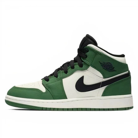 Air Jordan 1 Mid Pine Green 3 Air Jordan 1 Mid Pine Green