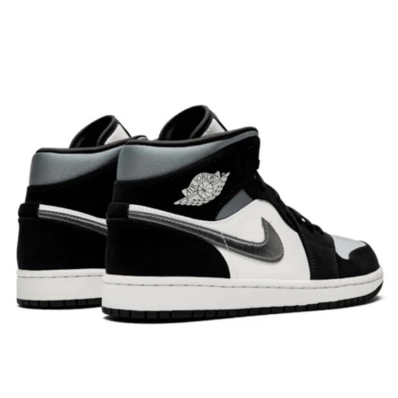 Air Jordan 1 Mid Satin Grey Toe 5 Air Jordan 1 Mid Satin Grey Toe – Image 3