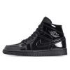 Air Jordan 1 Mid SE Triple Black Patent 1 Air Jordan 1 Mid SE Triple Black Patent -Urban Sneaker Soldes air jordan 1 mid se triple black patent