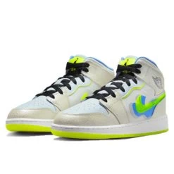 Air Jordan 1 Mid SE Warped Swoosh -Urban Sneaker Soldes air jordan 1 mid se warped swoosh 1