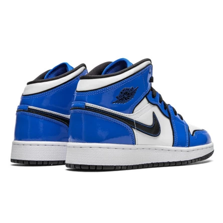Air Jordan 1 Mid Signal Blue 5 Air Jordan 1 Mid Signal Blue – Image 3