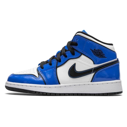 Air Jordan 1 Mid Signal Blue 3 Air Jordan 1 Mid Signal Blue