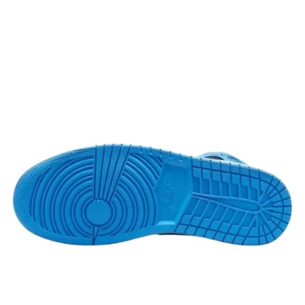 Air Jordan 1 Mid University Blue Black 5 Air Jordan 1 Mid University Blue Black – Image 3