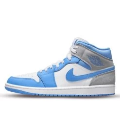 Air Jordan 1 Mid University Blue Grey