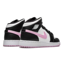 Air Jordan 1 Mid White Black Light Arctic Pink 7 Air Jordan 1 Mid White Black Light Arctic Pink -Urban Sneaker Soldes air jordan 1 mid white black light arctic pink 1 2