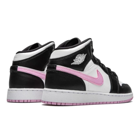 Air Jordan 1 Mid White Black Light Arctic Pink 5 Air Jordan 1 Mid White Black Light Arctic Pink – Image 3