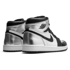 Air Jordan 1 Retro High Silver Toe -Urban Sneaker Soldes air jordan 1 retro high silver toe 2