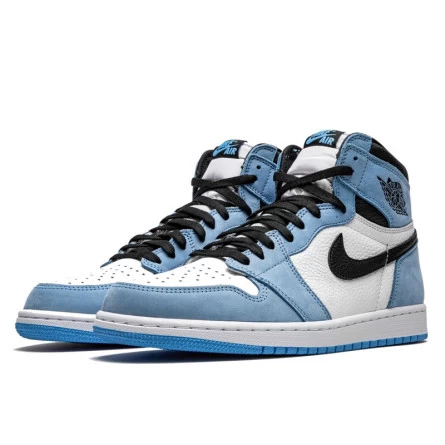 Air Jordan 1 Retro High White University Blue Black 4 Air Jordan 1 Retro High White University Blue Black – Image 2