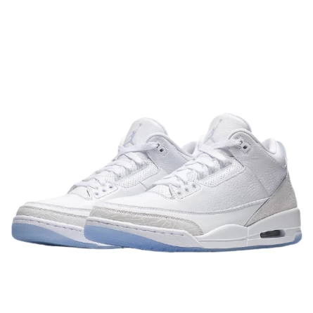 Air Jordan 3 Retro Pure White (2018) 4 Air Jordan 3 Retro Pure White (2018) – Image 2