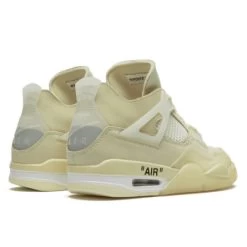 Air Jordan 4 Retro Off-White Sail -Urban Sneaker Soldes air jordan 4 retro off white sail 2