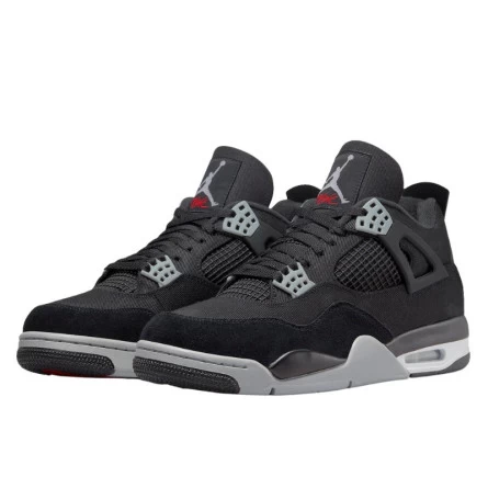 Air Jordan 4 Retro SE Black Canvas 4 Air Jordan 4 Retro SE Black Canvas – Image 2