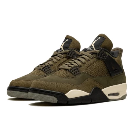 Air Jordan 4 Retro SE Craft Medium Olive 4 Air Jordan 4 Retro SE Craft Medium Olive – Image 2