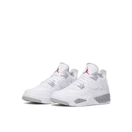 Air Jordan 4 Retro White Oreo 2021 Enfant Et Bébé 4 Air Jordan 4 Retro White Oreo 2021 Enfant Et Bébé – Image 2