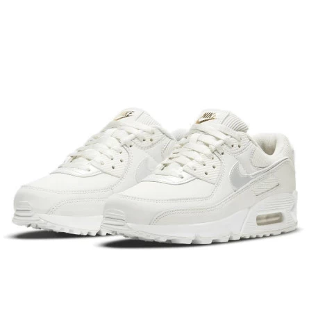 Nike Air Max 90 Gold Chain Summit White 4 Nike Air Max 90 Gold Chain Summit White – Image 2