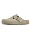 Birkenstock Boston Vegan Birkibuc Khaki -Urban Sneaker Soldes birkenstock boston vegan birkibuc khaki