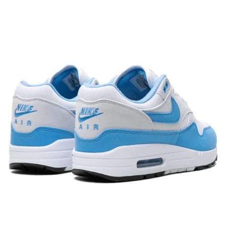 Nike Air Max 1 White University Blue 5 Nike Air Max 1 White University Blue – Image 3