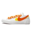 Nike Blazer Low Sacai White Magma Orange -Urban Sneaker Soldes nike blazer low sacai white magma orange