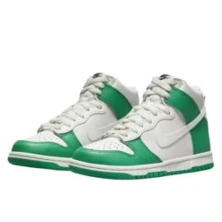 Nike Dunk High White Green -Urban Sneaker Soldes nike dunk high white green 1