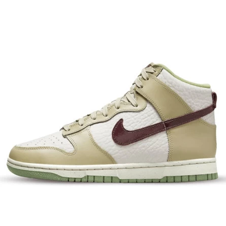 Nike Dunk High White Tan 3 Nike Dunk High White Tan