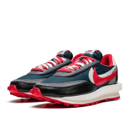 Nike LD Waffle Sacai Undercover Midnight Spruce University Red 4 Nike LD Waffle Sacai Undercover Midnight Spruce University Red – Image 2